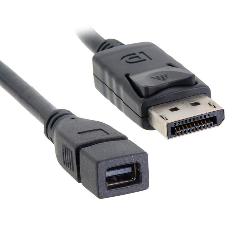 chenyang DP DisplayPort オス - Mini DP DisplayPort メス ケーブル 4K 60hz ディスプレイ HDTV モニター用