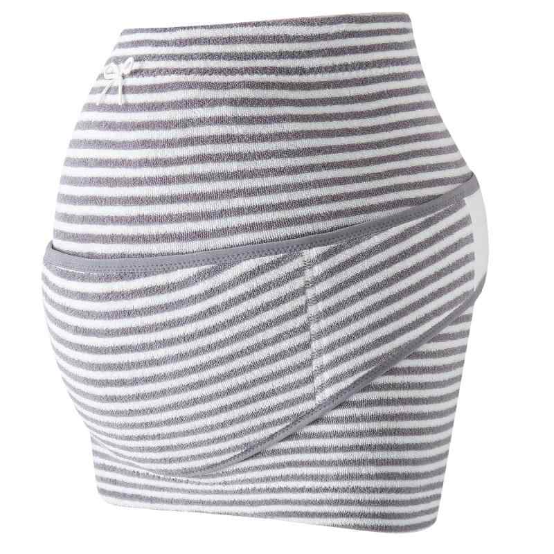 腹帯 妊婦帯 セット マタニティベルト はらまきタイプ 腹巻 産前 お腹保護 体にフィット おなかを支え 天然コットン パイル素材 マタニティ 縞模様 妊娠祝い ギフト