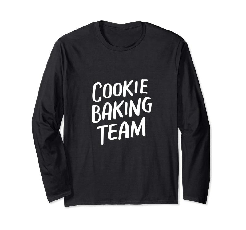 Rakuten - おかしなクッキー焼きチームと家族のクリスマスプレゼント 長袖Tシャツ