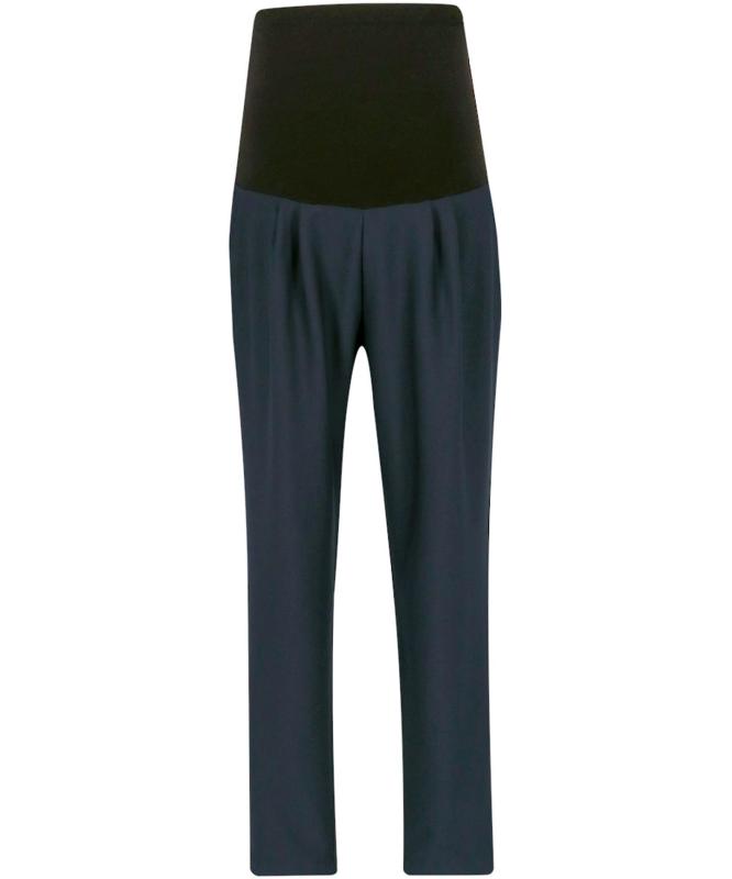 Wacoal MATERNITY(ワコールマタニティ) マタニティウェア【産前・産後兼用】 タックテーパードパンツ 腹巻付き 家庭用タンブル乾燥機使用可 長ズボン クロップド丈 MXY303レディース