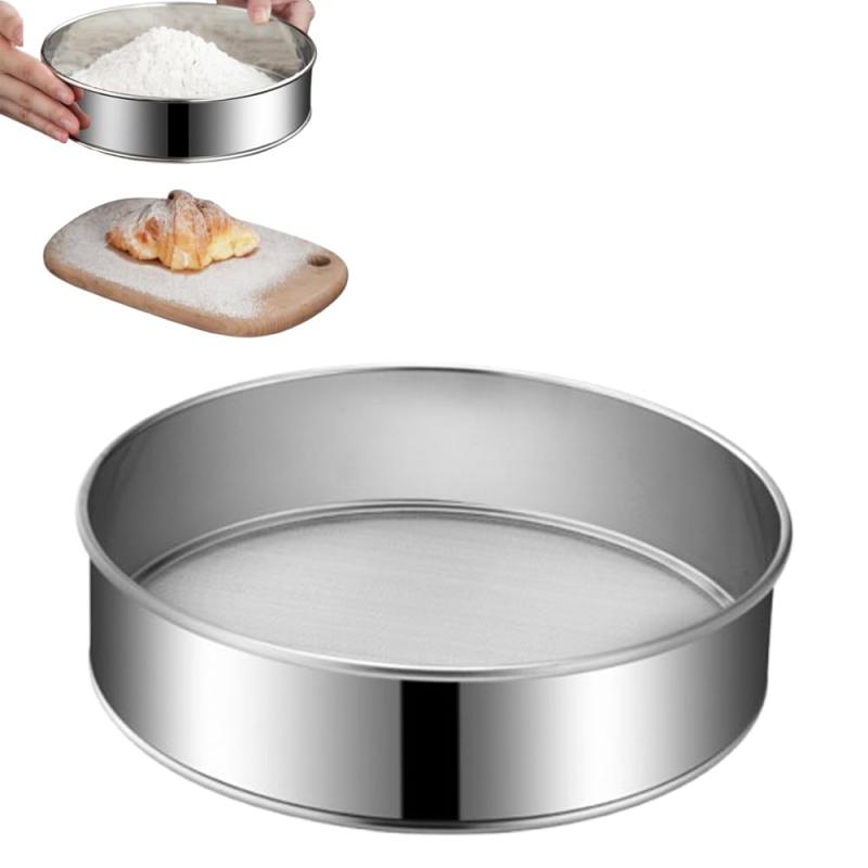 Filters - Asdays 粉ふるい 裏ごし器 裏漉し器 ステンレス製 細かいメッシュ こし器 キッチン用品