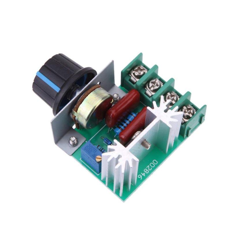 新しい 2000W SCR サイリスタ ハイパワー電子レギュレーター 調光ライト スピード温度監視
