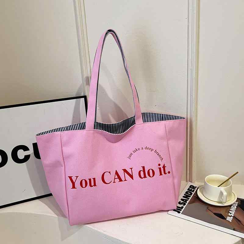Rakuten - トートバッグ レディース 帆布 キャンバス 大容量 軽量 肩掛け 手提げバッグ カバン 鞄 かばん ストライプ柄 リバーシブル ダブルフェイス カジュアル おしゃれ 街頭 トレンド 日常使い 普段使い 旅行 A4 横型 レッド ブルー ブラック 春