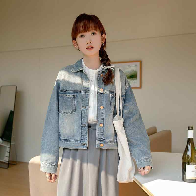 ジャケット 女性用 デニム ブルー �