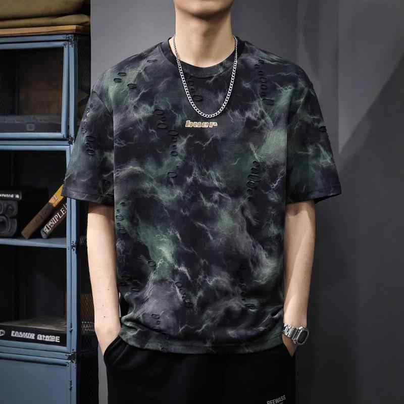 メンズ Tシャツ 短袖 薄手 ゆったり 夏 涼感 半袖 涼しい 綿混紡 ポリエステル コットン スパンデックス 透気性 …