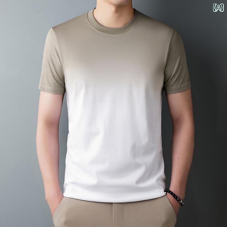・カテゴリ: Tシャツ・スタイル: 軽熟休闲・主な素材: ポリエステル・柄: 無地・版型: 合体型・袖丈: 短袖・袖型: 常规・ネックライン: クルーネック・フード: なし・厚み: 普通・重量: 250g-300g・機能: 透気性・適用シーン: 日常・カラー展開: 卡其色、緑、白色、青、灰・サイズ展開: M、L、XL、2XL、3XL、4XL