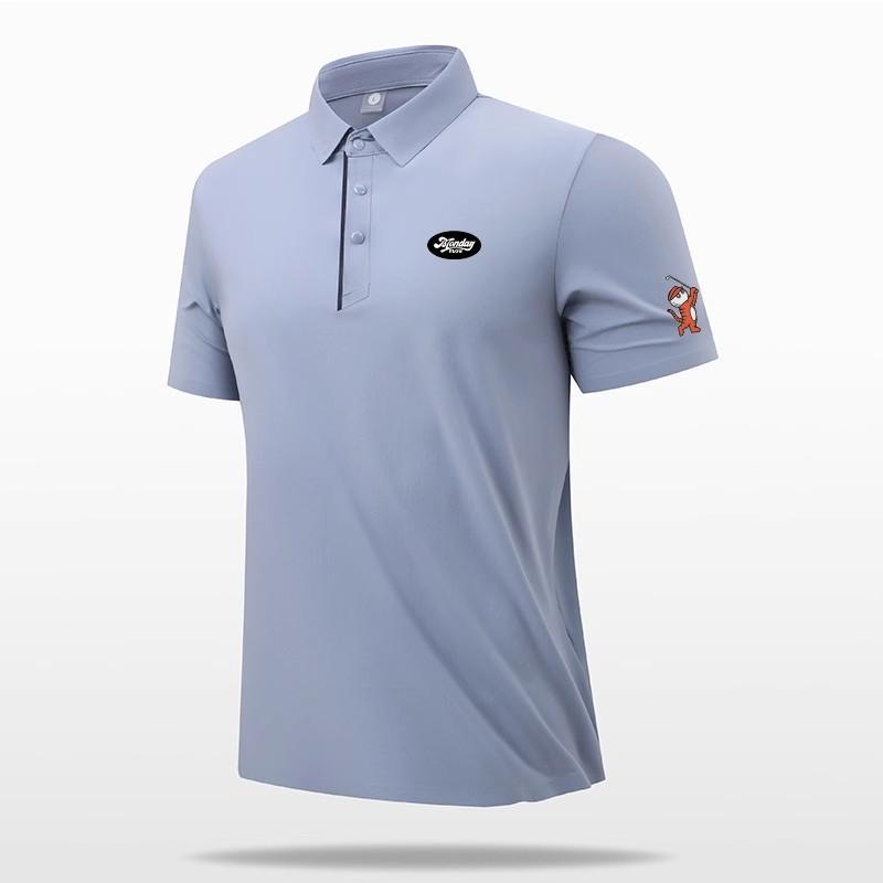 ゴルフ ポロシャツ メンズ レディース 短袖 Tシャツ スポーツ トップス ランニング ウェア 吸湿速乾 接触冷感 アイスシルク 綿 アセテート繊維 伸縮性 夏 グレー ベージュ ブラック ネイビー ユニセックス ゴルフウェア 運動着 ラフスタイル