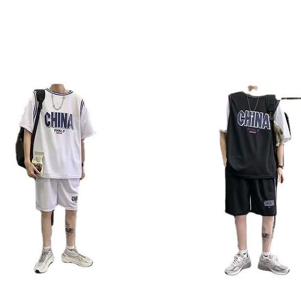 ・カテゴリ: Tシャツ・スタイル: スポーツ・厚さ: 普通・パンツ丈: 膝丈・袖丈: 肘丈・フード: なし・素材: 牛奶絲・主素材: ポリエステル・主素材割合: 80-90%・カラー展開: ホワイト、ブラック・サイズ展開: M、L、XL
