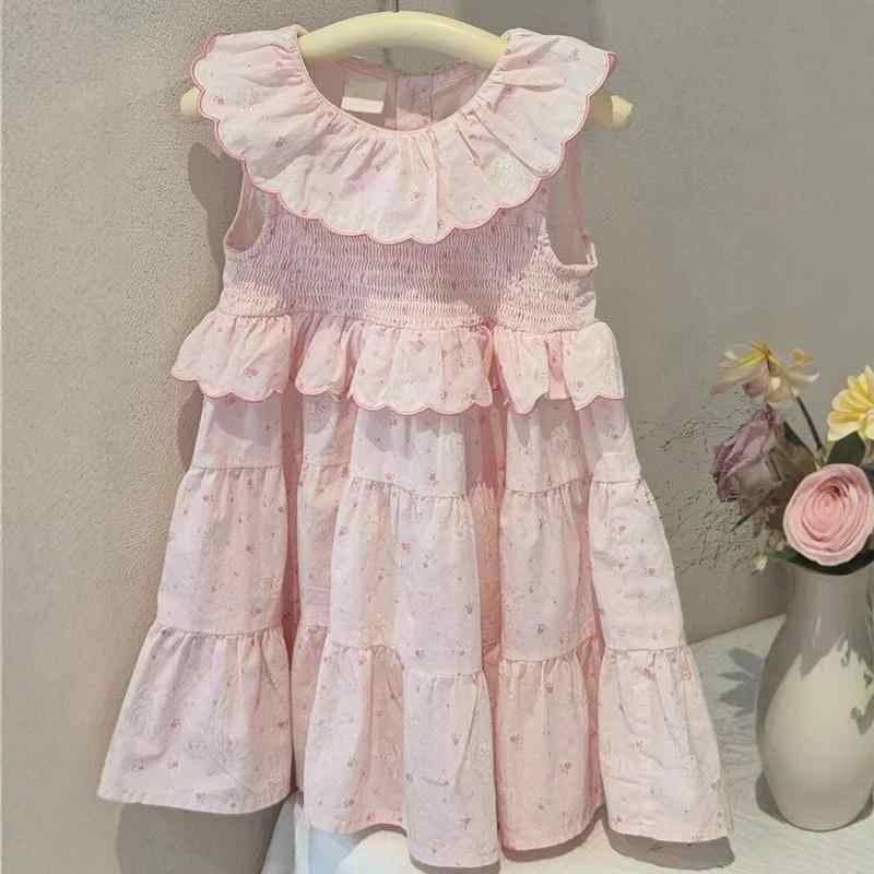 ・カテゴリ: 童スカート・スタイル: プリンセス・主な素材: 綿80%・袖丈: ノースリーブ・カラー展開: ピンク・サイズ展開: 80、90、100、110、120、130・対象年齢: 中小童(3~8歳、100~140cm)・対象身長: 80cm、90cm、100cm、110cm、120cm、130cm・生地加工: 柔軟処理