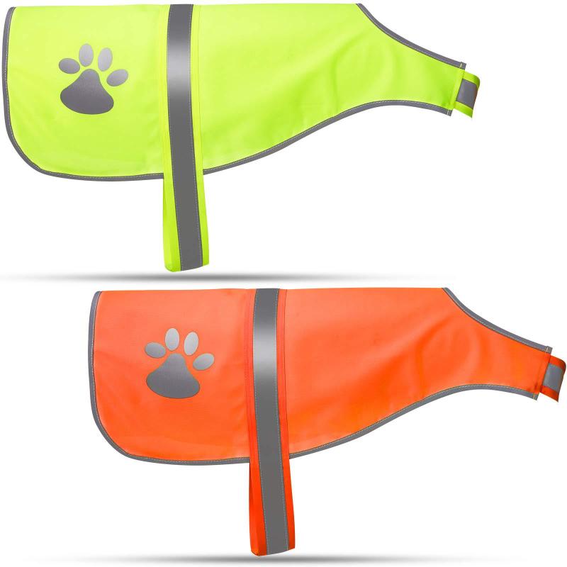 ペットベスト 犬用 反射 安全ベスト 面ファスナー 調節可能 高視認性 服 ウェア ペット用品 アウトドア 散歩 狩猟・素材: ポリエステル・性別: ユニセックス・カラー展開: 蛍光グリーン, 蛍光オレンジ, 蛍光グリーン+オレンジ・サイズ展開: S, M, L, XL・カテゴリ: ペットウェア