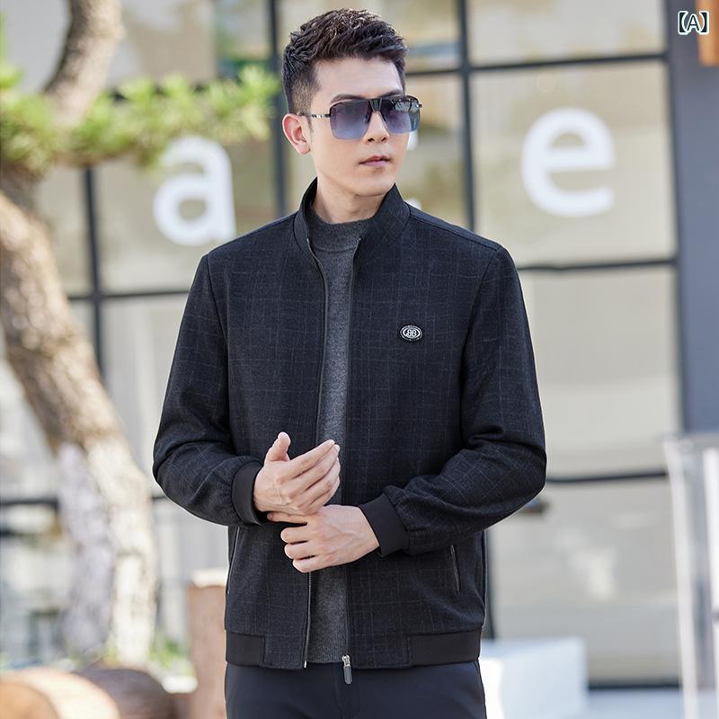 ・カテゴリ: ジャケット・スタイル: 韓国風・主な素材: ポリエステル100%・襟型: スタンドカラー・シルエット: ルーズフィット・フード: フードなし・厚み: 薄手・柄: 無地・裏地素材: ポリエステル100%・使用シーン: カジュアル・着丈: 標準・ポケット: ジップポケット・着用方法: アウター・袖丈: 長袖・カラー展開: 黒グレー・サイズ展開: M、L、XL、2XL、3XL、4XL