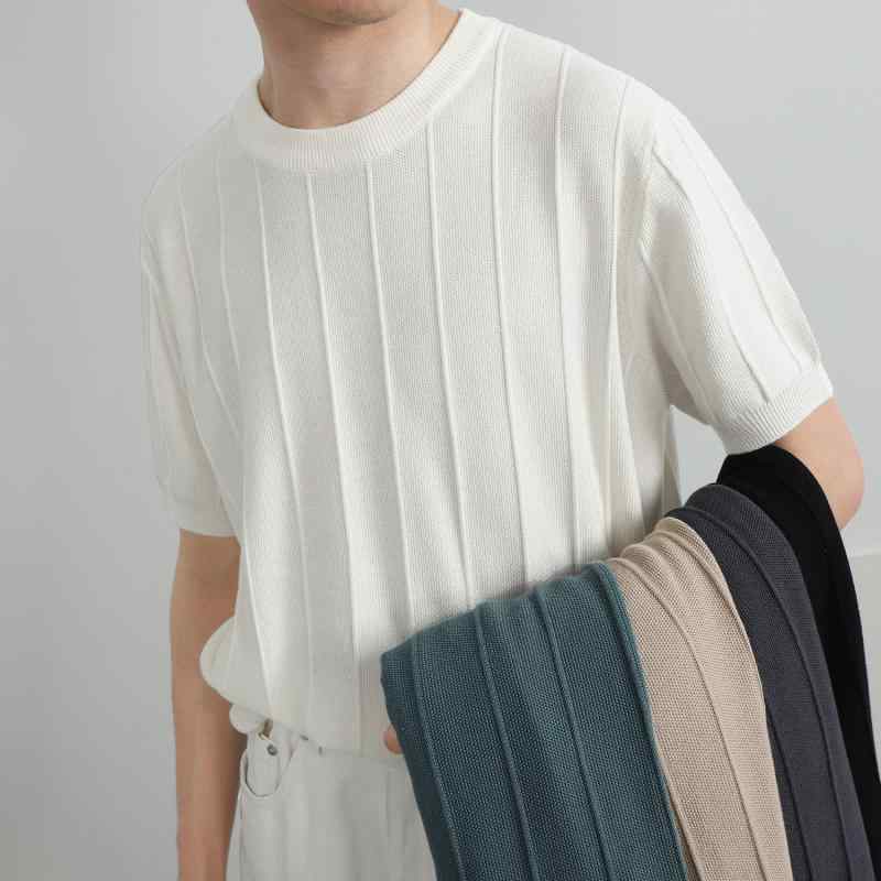 メンズ Tシャツ 半袖 丸首 ゆったり ポリエステル 白 黒 青 グレー 杏 透気性 丸型 徽章 幾何学柄 無アイロン 処理 夏 春 秋 冬 通勤 普段使い アウトドア カジュアル スタイル 軽量 素材 接触 快適