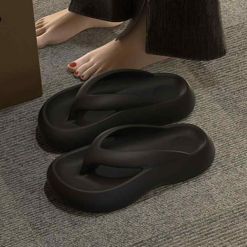 サンダル レディース 厚底 ワイドストラップ 夏用 ビーチサンダル 防滑 EVA素材 耐...