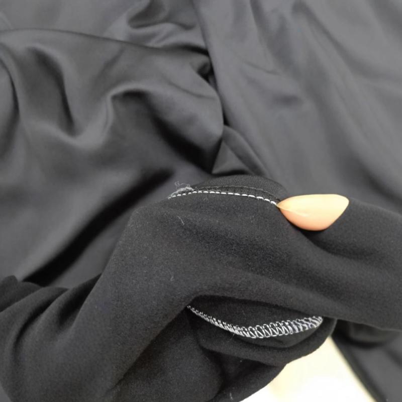 メンズ ロングパンツ 中高年 男性用 ハイウエスト ワイド レギュラースタイル コットン混紡 ポリエステル 裏起毛 暖か 直筒 マイクロストレッチ 免アイロン ポケット 黒 冬用 秋冬 シニア 日常使い ワークウェア 通勤 remake-buddy-10418569 リメイクバディー パッケージ画像