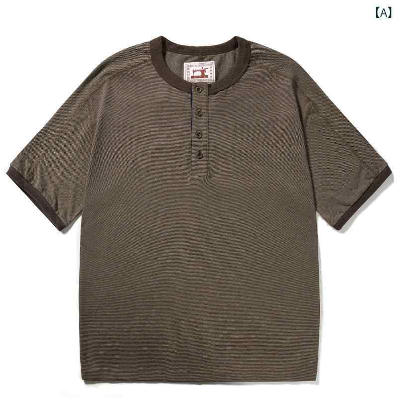 楽天市場】ヴィンテージヘンリーネックtシャツの通販