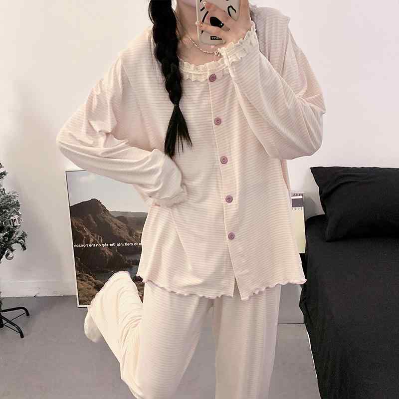 パジャマ レディース 接触冷感 再生繊維 胸パッド付き マタニティ 授乳服 ルームウ...