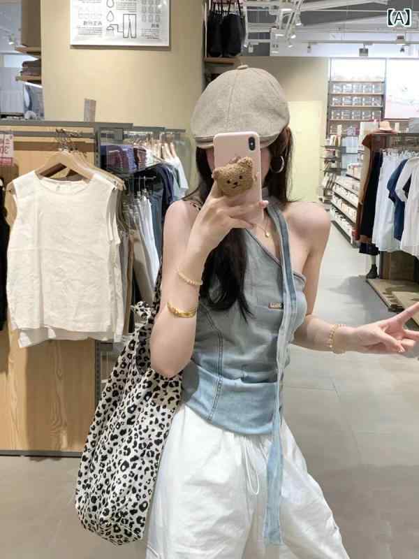 ・カテゴリ: 休闲套装・スタイル: 私服名媛、御姐风・主な素材: PVC・柄: 纯色・袖型: 公主袖・袖丈: 无袖・サイズ展開: S、M、L、XL