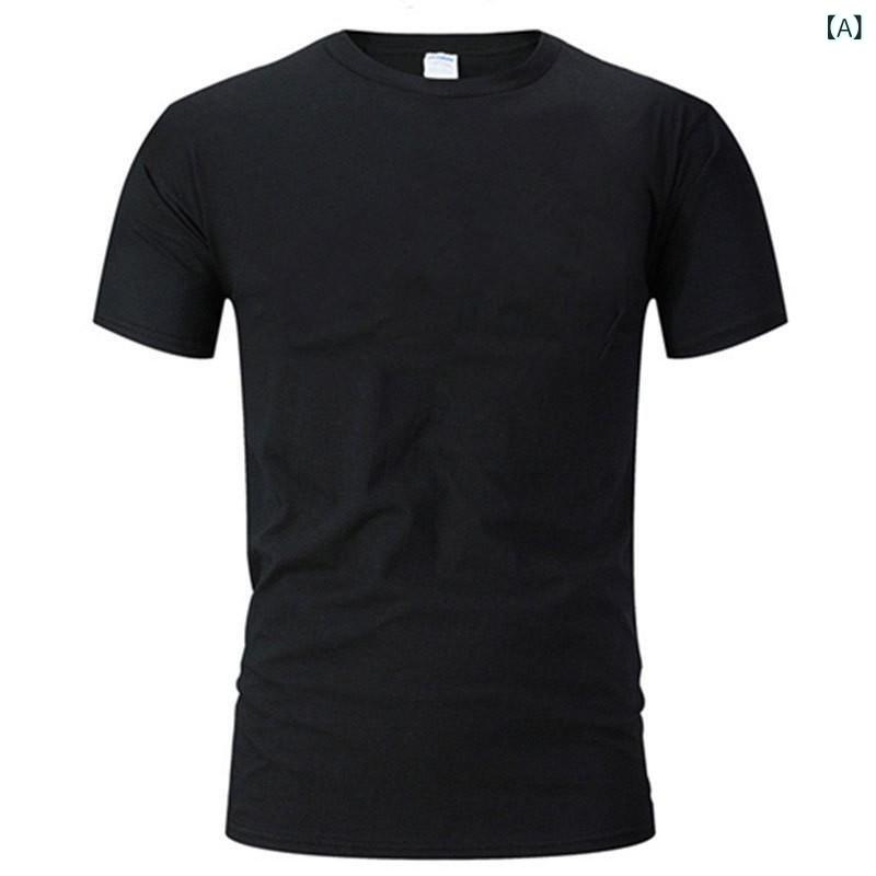 樂天商城 - Tシャツ メンズ レディース 短袖 純棉 速乾 網眼 修身 薄手 透気 吸湿排汗 夏季 黒 白 赤 日常 ストリート ファッション 青春 大きめサイズ