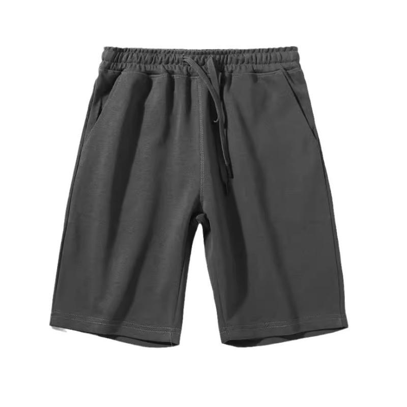 レディース ショートパンツ 韓国風 春夏 コットン 混紡 綿 素材 ワイドレッグ 直筒 膝上丈 ゆったり ルーズフィット 松緊腰 薄手 微弾性 軽量 純色 スリム効果 日常 スポーツ 旅行 街歩き 青少年 青年 白色 黒 グレー ベージュ