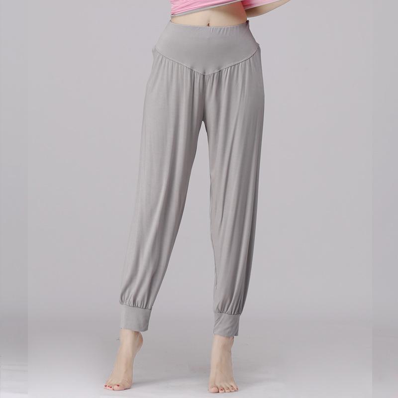 レディース ヨガパンツ モダール 灯籠パンツ 収口パンツ 綿 レディース トップス ストレッチ 軽量 紫 黒 白 春夏 秋冬 オールシーズン フィットネスウェア ダンスウェア 太極拳ウェア ラウンジウェア ピンク グレー グリーン イエロー ブルー レッ