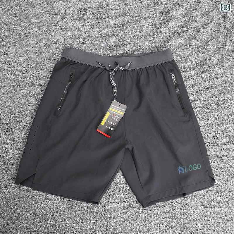 ハーフパンツ メンズ レディース ショートパンツ スポーツ 運動 5分丈 速乾 薄手 ...