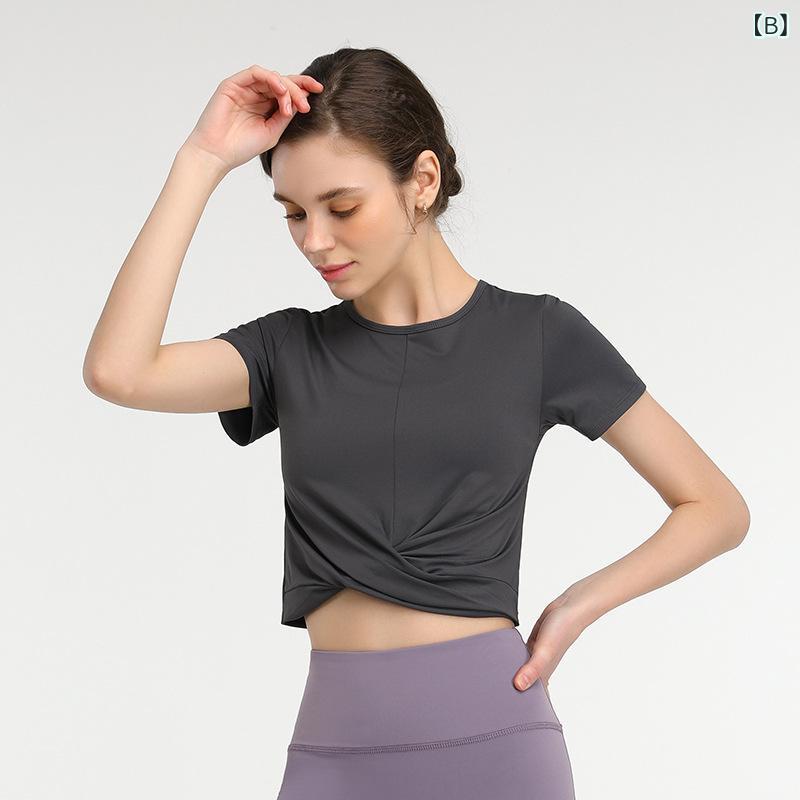 レディース Tシャツ 短袖 速乾 透気性 化繊混紡 ポリエステル スパンデックス フィ...