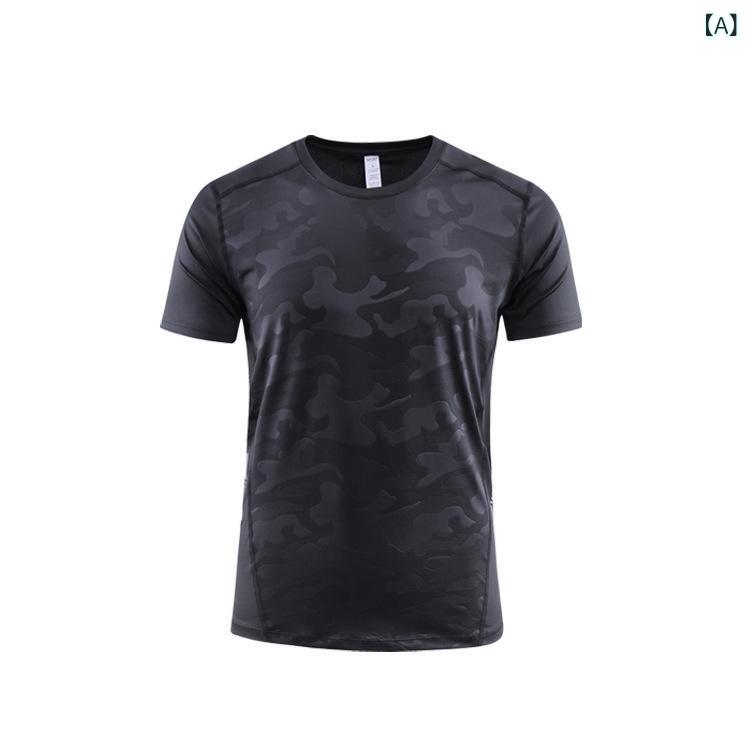 Tシャツ メンズ レディース ユニセックス 速乾 短袖 ラウンドネック スポーツ ランニング ジョギング アウトドア 運動 ポリエステル 混紡 黒 白 オレンジ ブルー グレー グリーン ネイビー レッド 夏 春 秋 軽量 快適 通気性 吸湿 速乾性 ア