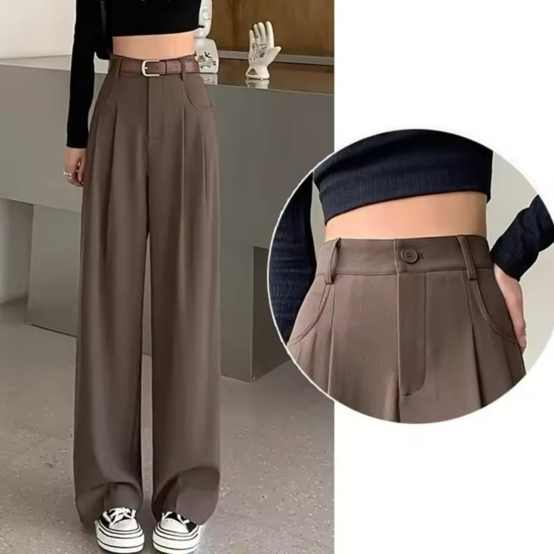 ・カテゴリ: 工装パンツ・スタイル: 休闲・主な素材: ポリエステル95%以上・カラー展開: 白色、黒色、杏色、浅藍色、粉色、咖色、灰色・サイズ展開: S、M、L、XL、2XL、3XL、4XL、5XL・パンツ丈: ロング・ウエスト: ワイド・厚み: 中厚・伸縮性: 微弾・流行要素: ポケット・加工: ノーアイロン・対象性別: 女性