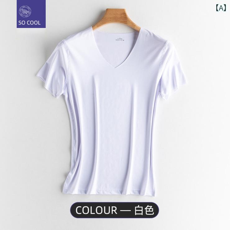 ・カテゴリ: 短袖Tシャツ・スタイル: 修身型・主な素材: ポリエステル92%・柄: 無地・ネックライン: Vネック・袖丈: 短袖・カラー展開: 白色、灰色、黒色、藏青色、天藍色、酒红色・サイズ展開: L、XL、XXL、XXXL、4XL・厚さ: 薄手・重量: 180g・加工: 免烫処理