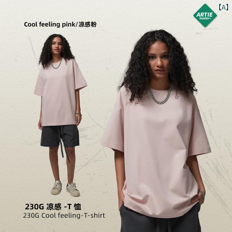 SINACOVA GOLF - メンズ Tシャツ 短袖 無地 丸首 ゆったり 綿素材 接触冷感 速乾 透気 防紫外線 抗菌 耐摩耗 吸湿排汗 夏 春 秋 黒 深灰 白