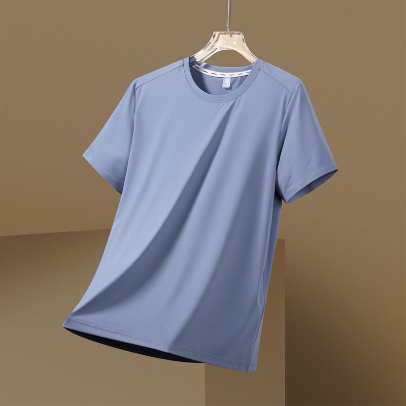 ・カテゴリ: Tシャツ・スタイル: スポーツ・主な素材: ナイロン・柄: 無地・フィット感: ルーズフィット・デザイン: プルオーバー・ネックライン: クルーネック・袖丈: 短袖・フード: フードなし・厚み: 薄手・詳細: シームレス・加工: ノーアイロン・カラー展開: グレー、ブルー、ブラック・サイズ展開: M、L、XL、2XL、3XL、4XL、5XL・重量: 180g-250g・機能: UVカット、速乾、通気性、抗菌、伸縮性、クーリング