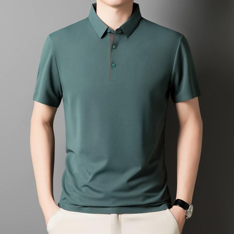 ・カテゴリ: POLOシャツ・スタイル: 軽ビジネス・袖丈: 短袖・版型: 合体・柄: 無地・特殊加工: ステッチ・厚み: 普通・主な素材: ナイロン・主素材成分: ポリエステル88%、スパンデックス12%・使用シーン: カジュアル・詳細: スリット・素材機能: 通気性・サイズ展開: M、L、XL、2XL、3XL、4XL、5XL・カラー展開: ダークグリーン、ブラウン、ライトブルー、ピーチ、ライトブルー、ブラック、グレー、ホワイト