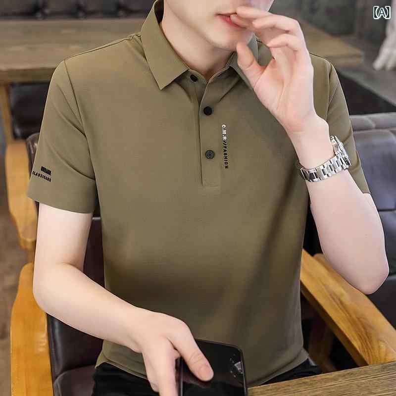 ・カテゴリ: Tシャツ・スタイル: ビジネス紳士・主な素材: 真丝30%以下、亚麻・柄: 他の・フィット感: ゆったり・袖丈: 短袖・厚み: 薄手・重量: 180g-250g・素材機能: 抗菌・対象年齢: 成人・対象性別: 男性・カラー展開: 卡其、深灰、黒色、白色、焦糖色、绿色、藍色、军绿色、灰色、靓藍色・サイズ展開: M、L、XL、2XL、3XL、4XL、5XL