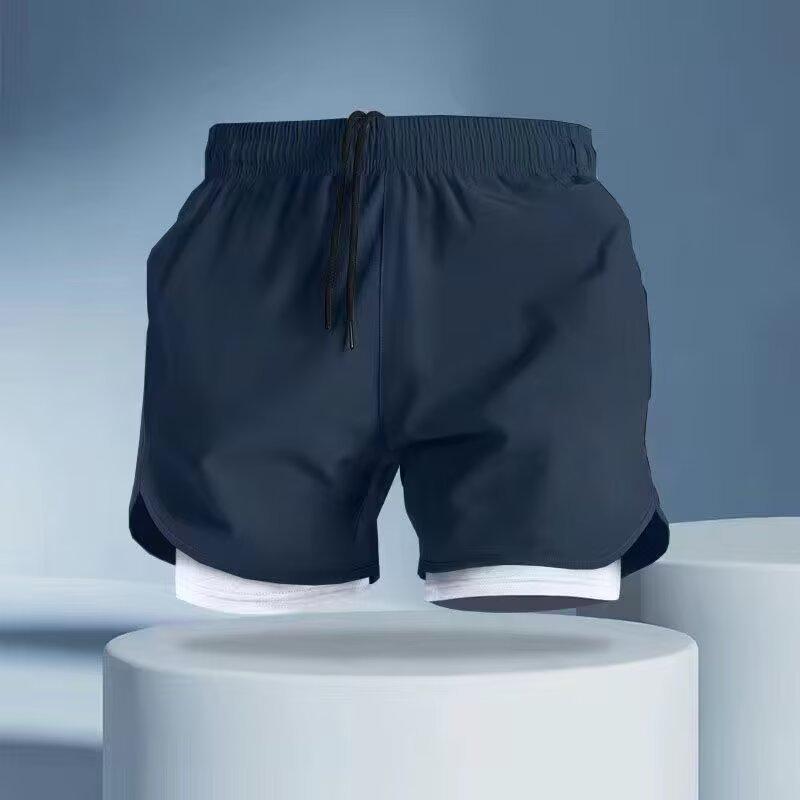 ・カテゴリ: ショートパンツ・スタイル: 運動・主な素材: ポリエステル90%・パンツ丈: ショート・パンツ形状: ストレート・伸縮性: 微弾・カラー展開: ブラック、ダークグレー、ネイビー、ライトグレー、ブルー・サイズ展開: M、L、XL、2XL、3XL、4XL、5XL