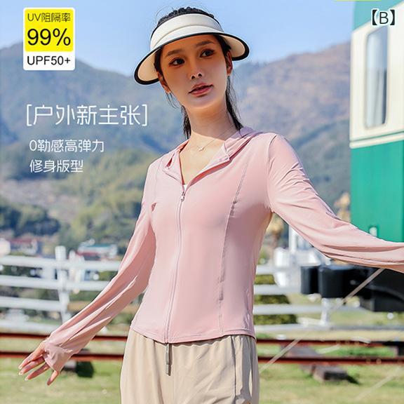 防犯衣 レディース 接触冷感 薄手 アウター 羽織り 紫外線対策 UVカット スリムフィット フィットネス ヨガ スポーツウェア remake-buddy-10758602 リメイクバディー サンプル画像2