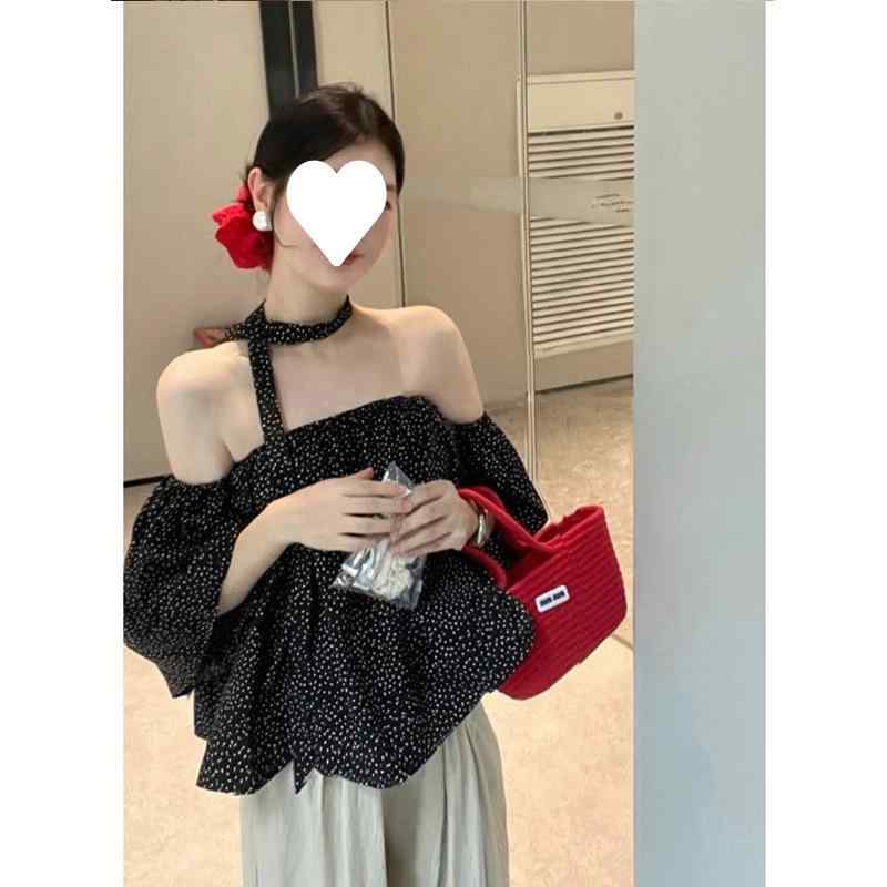 ・主な素材: 化纤类混纺・スタイル: 基本款・袖丈: 五分袖・プリント: 印花・版型: 宽松・ネックライン: 一字领・袖型: 常规・流行元素: 拼接・カラー展開: 黒色・サイズ展開: S（45kg以下）、M（45-52.5kg）、L（52.5-60kg）、XL（60-67.5kg）、2XL（67.5-75kg）、3XL（75-80kg）・カテゴリ: 衬衫