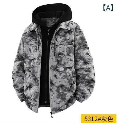 ・カテゴリ: ジャケット・スタイル: 日系工装・素材: 聚酯纤维100%・裏地: 聚酯纤维100%・機能: 透气、耐磨、防风・首元: 立领・版型: ワイドシルエット・フード: あり・厚み: 普通・柄: 無地・シーン: カジュアル・ディテール: コントラストカラー・裾: ストレート・加工: ノーアイロン・着丈: 標準・ポケット: ジップポケット・着用方法: アウター・袖丈: 長袖・袖型: 標準・カラー展開: グレー、ブラック、ホワイト・サイズ展開: M、L、XL、2XL、3XL