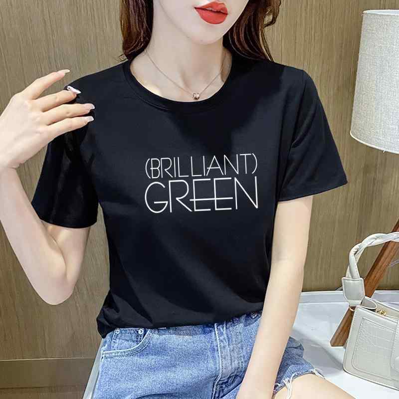 Tシャツ メンズ レディース 短袖 丸首 コットン プリント 弾力 ストレッチ ゆったり 夏 服 アイスクリームカラー 白 黒 ピンク 緑 綿95 以上 素材 シンプル 日常使い スポーツ 休日 カジュアル 日韓スタイル