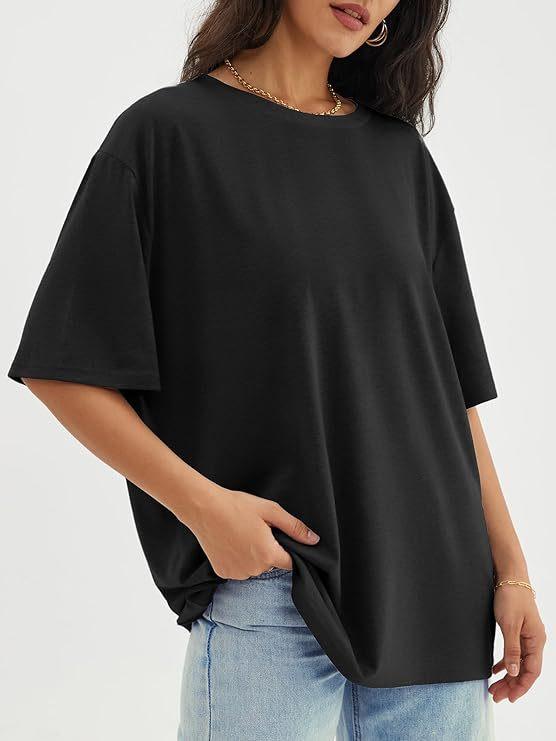 Other - Tシャツ メンズ レディース ゆったり トップス 短袖 丸首 ポリエステル 紡績 無地 夏 シンプル 黒 白 赤 黄色 グレー 軍緑 ピンク 湖藍 コーヒー 運動 旅行 ヨガ ダンス ハイキング キャンプ パーティー