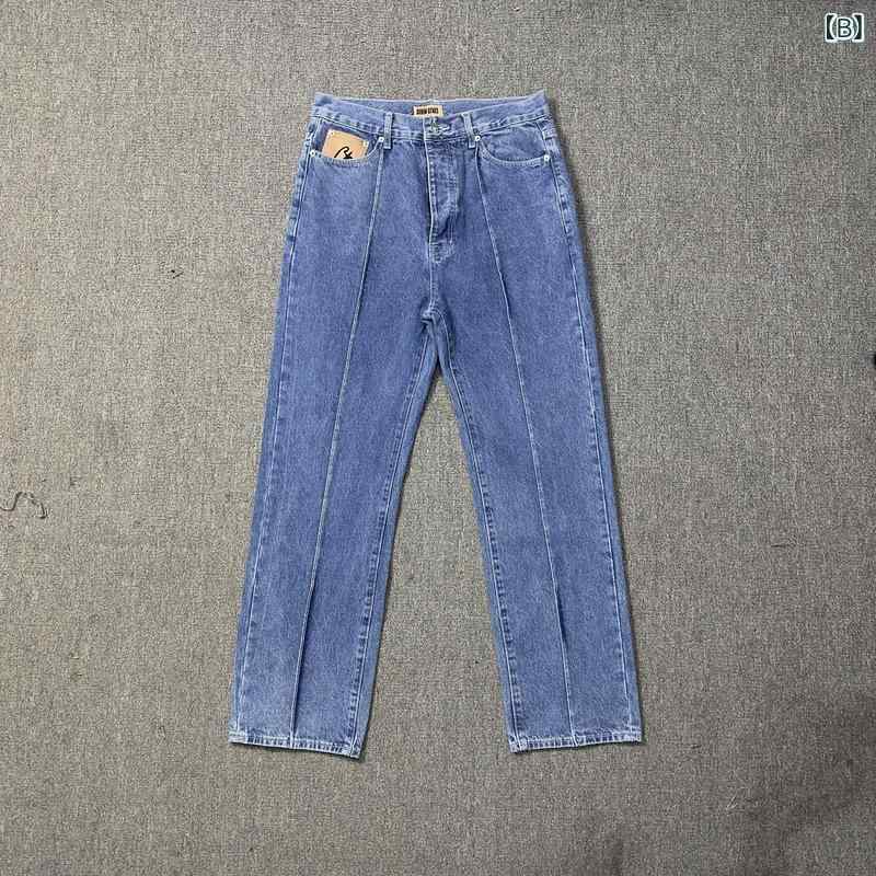 ジャケット 牛仔 セットアップ メンズ レディース 男女兼用 情侣 スタイル ヒップ...