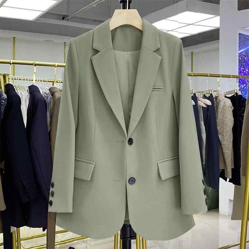 レディース ジャケット 小西装 西服外套 春夏 薄手 通勤 気質 スタイル 切り替え デザイン 快適 ポリエステル 長袖 ボタン 白色 宝藍 緑 白 ミッドナイトブルー グリーン ピンク ブラック 赤 イエロー ブラウン カーキ ブルー ローズ ベージュ