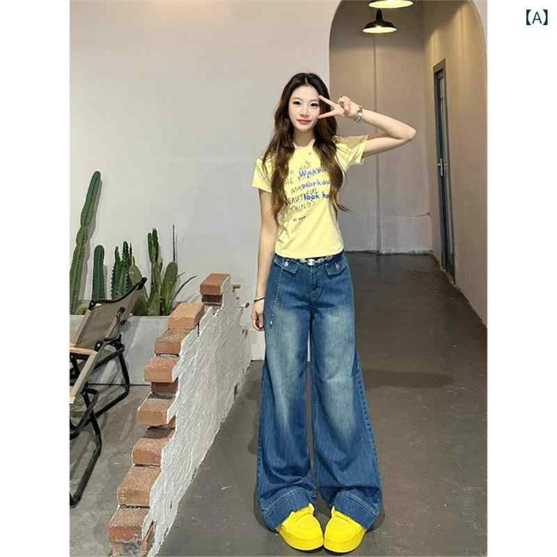 乐天商城 - Tシャツ 女性用 短袖 夏 黄色 かわいい グラフィック プリント 文字柄 丸首 修身 スリムフィット 短丈 トップス 日韓スタイル 韓流 カジュアル 普段使い 軽量 柔らかい 綿混 ゆったり 着こなし コーディネート