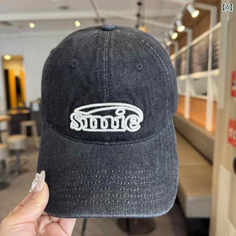 ・カテゴリ: キャップ・スタイル: ストリート、個性、ヒップホップ、中性、ボーイフレンド、インス、インフルエンサー、クール、甘めクール・主な素材: 綿100%・帽頂: ラウンドトップ・帽檐: カーブドブリム・カラー展開: ローズレッド、ブラック、ライトブルー、レッド、ライトパープル、グリーン、グレー、キャメル、ミントグリーン、ピンク、カーキ・サイズ展開: 調整可能（56-60cm）・機能: UVカット、通気、防風、日よけ・調整可能: あり・折りたたみ可能: あり・加工: ビンテージ、刺繍・流行要素: キャラ/人物
