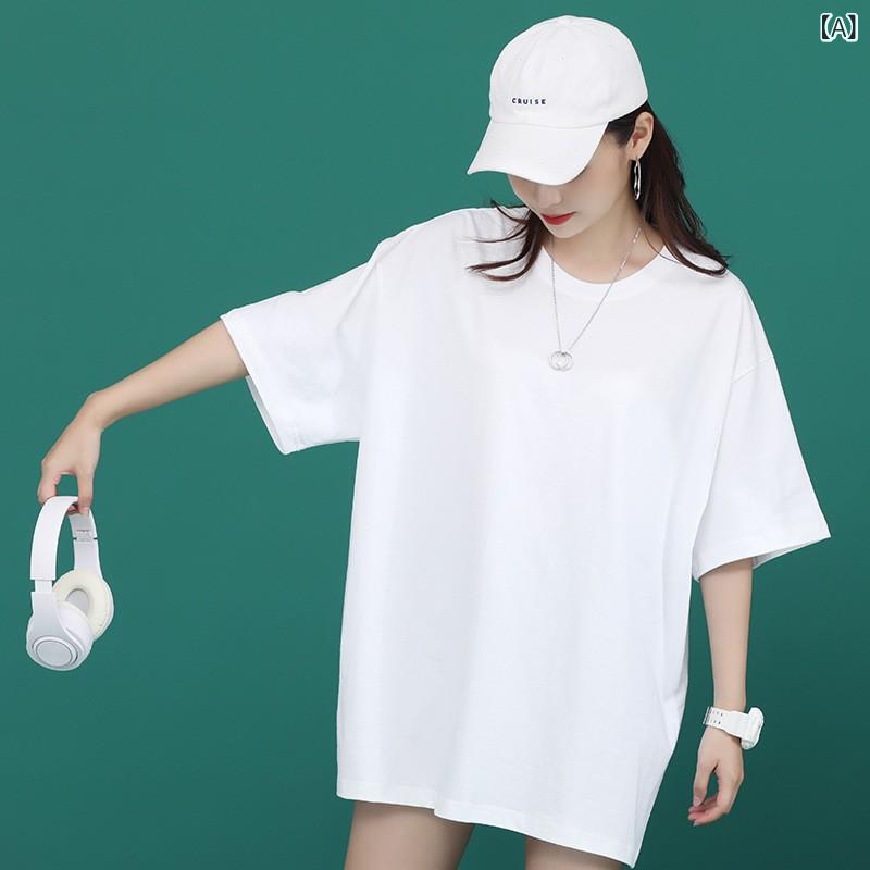 Rakuten - メンズ Tシャツ 短袖 ラグランスリーブ 丸首 ゆったりシルエット コットン100% 吸湿速乾 25色展開 白 黒 ピンク 春夏秋 青春 青少年 成人 男性用 日常 街着 シンプル 無地 プリント ロゴ 普通厚 210g 200g 吸汗 機能 素材 形状