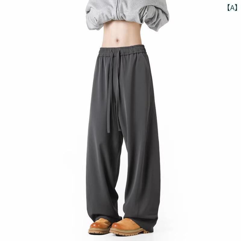 供給カテゴリー: スポットブランド: その他商品番号: ホワイトティー K185スタイル: アメリカ人,基本的な淘宝網カテゴリー: ユースファッション（18～24歳）パンツタイプ: ルーズタイプパンツ丈: ズボンウエストタイプ: ミッドウエストベルトはありますか？: ベルトなしパンツの前立て: テザーカフ厚さ: 薄いパターン: ソリッドカラー誤差範囲: 0.2季節に合わせて: Summer群衆に適しています: ティーンエイジャー発売年・発売時期: 2025年夏生地名: 化学繊維ブレンド主な生地構成: ポリエステル繊維（ポリエステル）主な生地成分の含有量: 100該当するシナリオ: 毎日ズボンの裾スタイル: ストレート職人技: ノーアイロン処理スタイルの詳細: その他弾性: マイクロエラスティック色: 濃い灰色,黒,アプリコットサイズ: M,L,XL,XXL,XXXL主な下流プラットフォーム: ebay,アマゾン,wish,アリエクスプレス,独立したステーション,LAZADA,その他主な販売エリア: アフリカ,ヨーロッパ,南アメリカ,東南アジア,North America,北東アジア,中東,その他国境を越えた輸出に独占的に供給されるかどうか: はいカテゴリー: スポーツカジュアルパンツオリジナルデザインソース: いいえ品質検査報告書はありますか？: いいえマテリアル機能: 洗濯機で洗えます,アイロン不要,その他対象年齢層: 大人対象性別: 男性製品カテゴリー: カジュアルパンツ