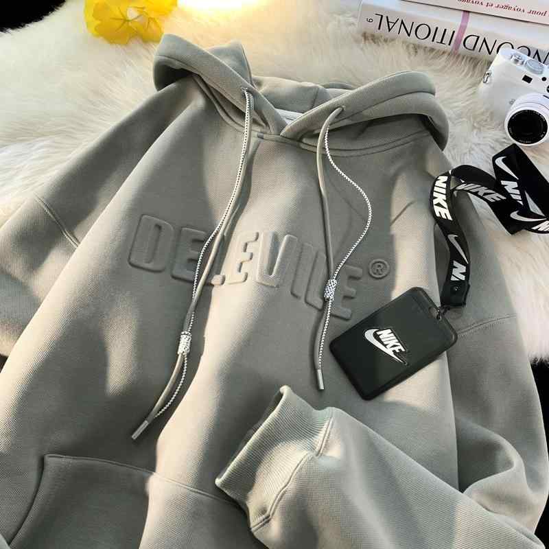 Collaboration - ヴィンテージの 男性の 帽子の oversize 500 gの 重い ポンドの 秋冬の ファッションの ブランドの hoodieの アメリカ 式の 怠惰な chi