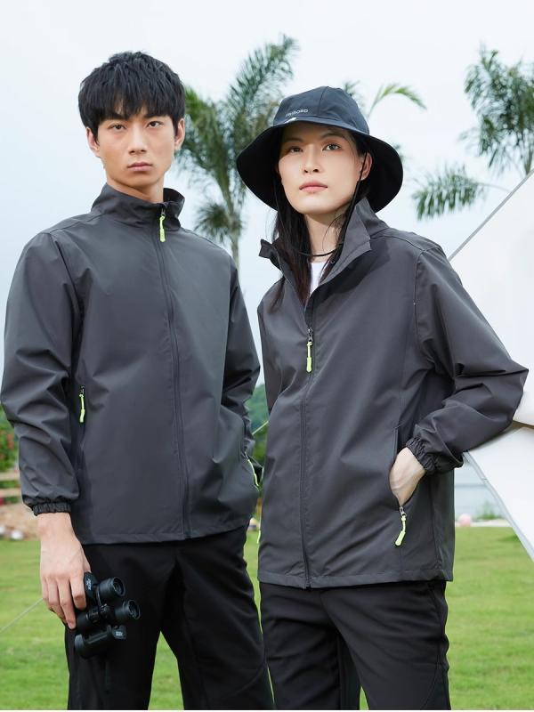 作業服 ユニフォーム 薄手 ジャケット 防風 防水 ユニセックス メンズ レディース ...