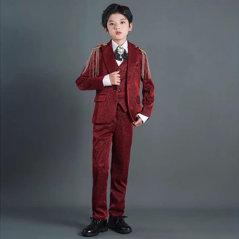 男の子 スーツ フォーマル 子供用 ピアノ 発表会 発表会英倫風 120cm 130cm 140cm 150cm 160cm 170cm