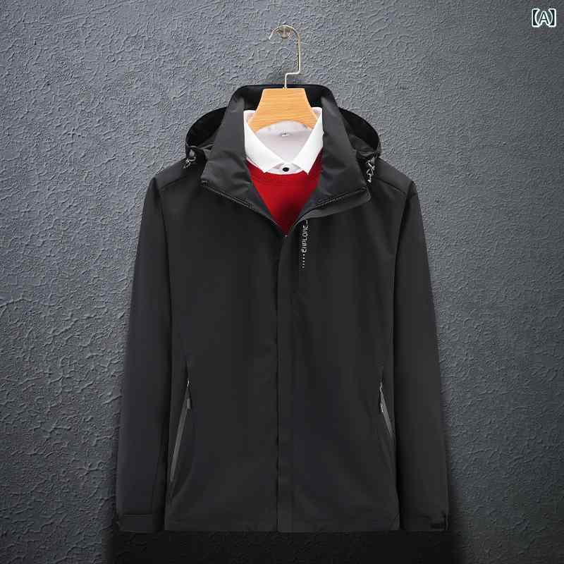 アウター レディース ジャケット アウトドア 登山服 防風 防水 軽量 カジュアル 春秋 remake-buddy-10537910 リメイクバディー サンプル画像2