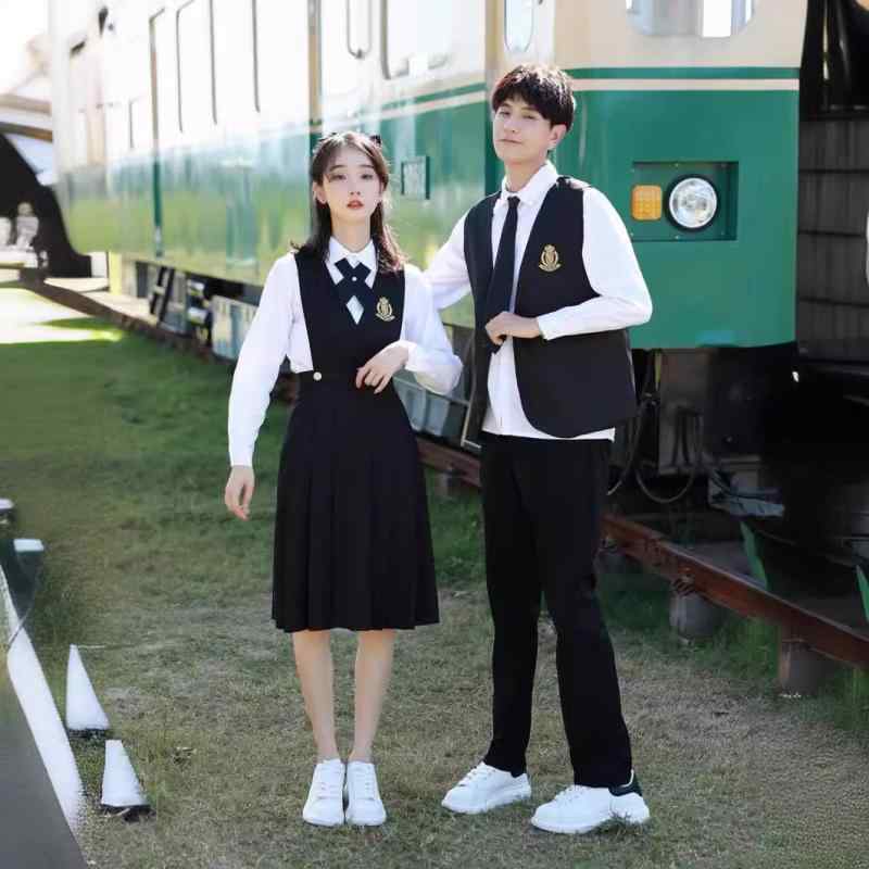 school uniform set japanese style girls spring summer graduation performance outfit